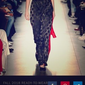 New Creatures of Comfort Black Silk pants